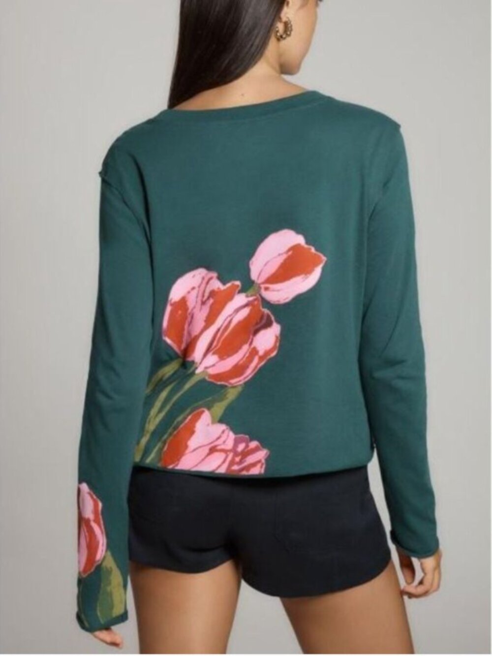 The Caitlin Boxy Tee by Maeve: Long-Sleeve Edition - Picture 2 of 6